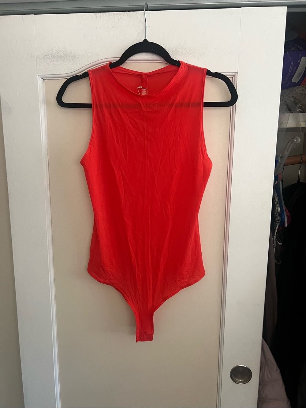 NWT Skims Jelly Sheer Poppy Bodysuit